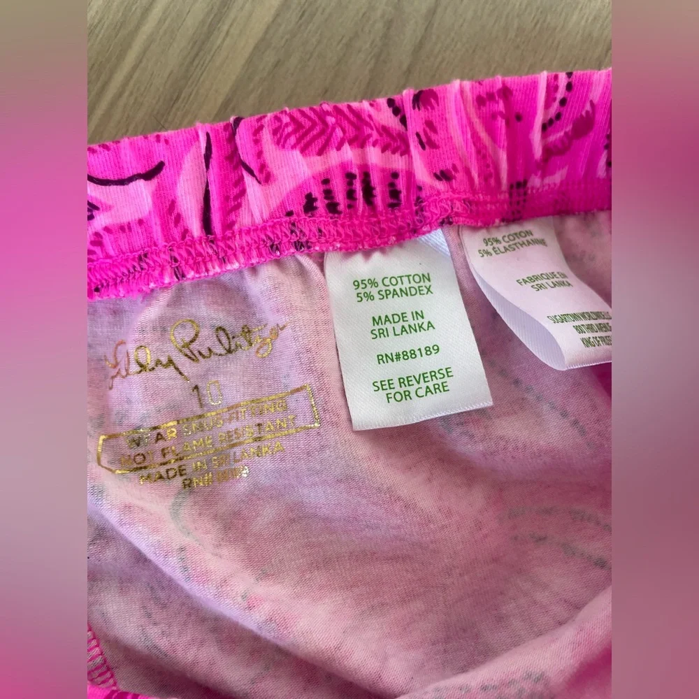 Lilly Pulitzer Pink and Purple Patterned Garment